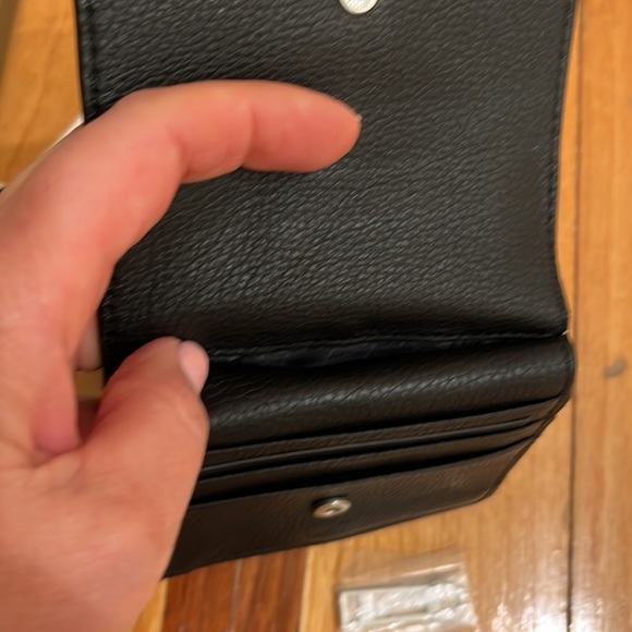 Botkier Soho leather Mini Wallet in Black and Silver.New with tag. - Picture 6 of 8